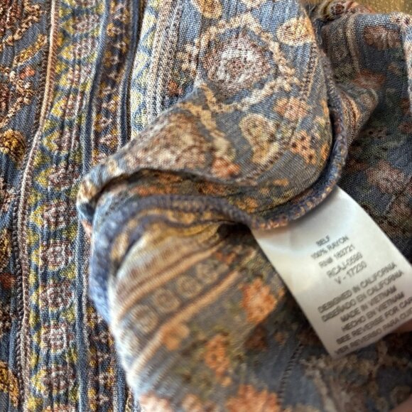 Kingston Grey Womens Loose Fit Boho Pants (FITS LIKE A SMALL OR MEDIUM) Hippie - Picture 7 of 8